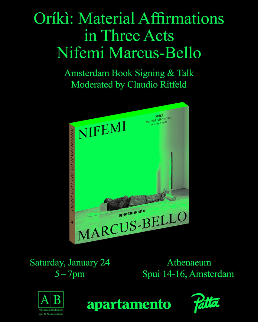 Oriki: Material Affirmations in Three Acts Book Signing Patta