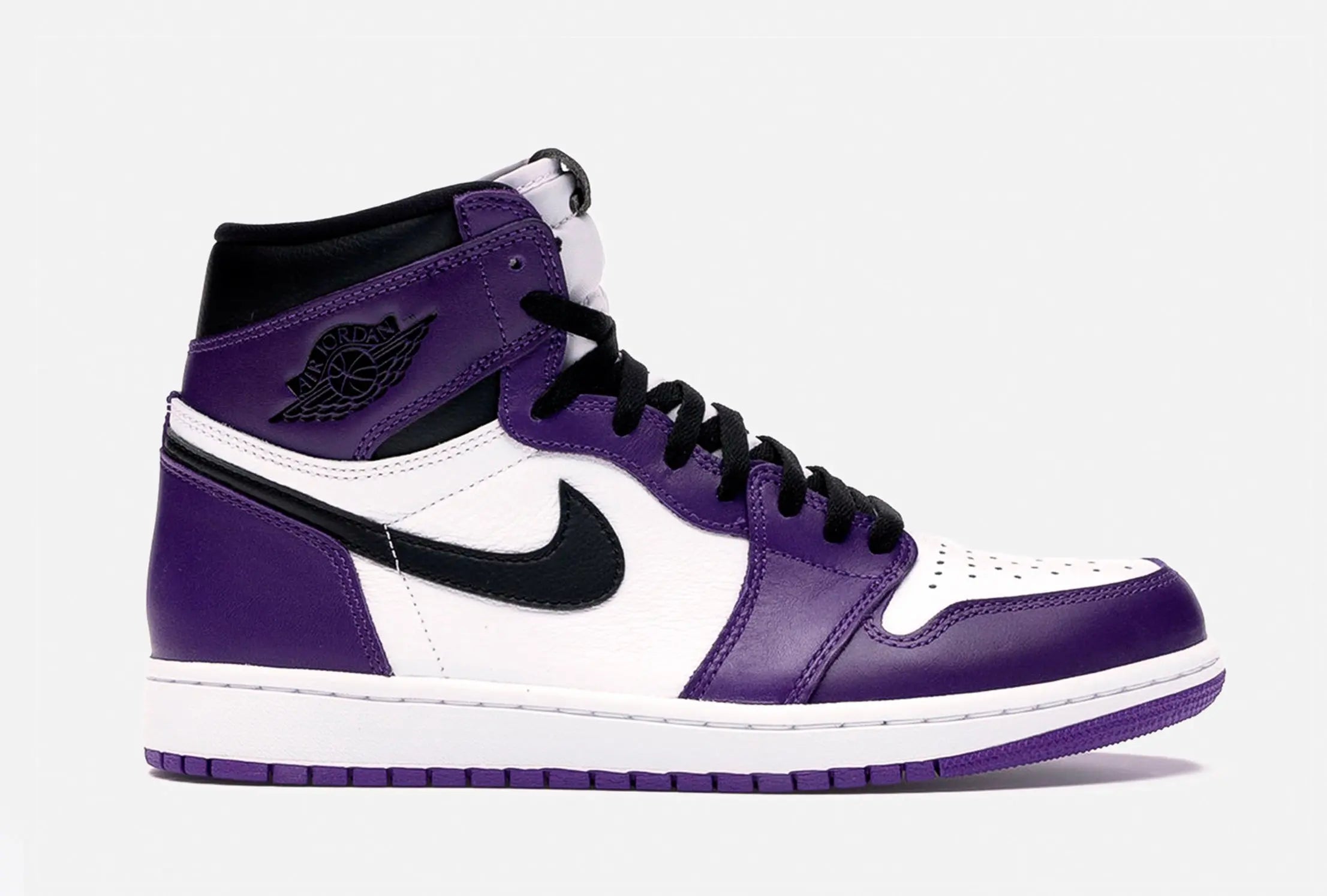 Air Jordan 1 Retro High OG (Court Purple/Black-White) - Patta