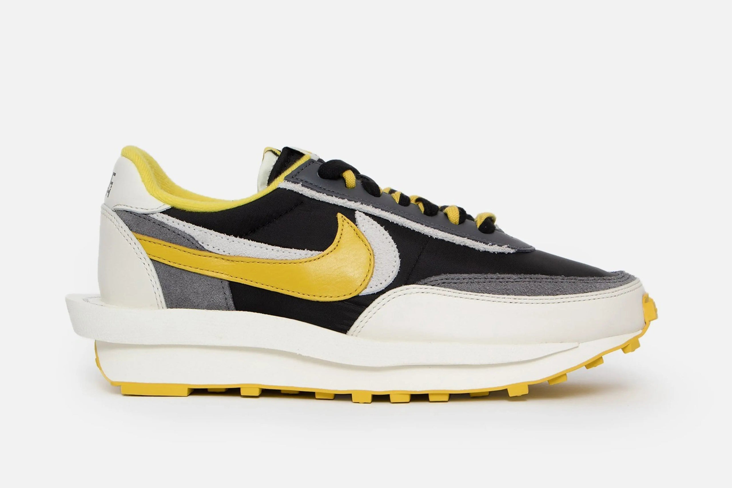 Nike Ldwaffle X Sacai X Undercover (Black/Bright Citron-Sail-Dark Grey) - Patta