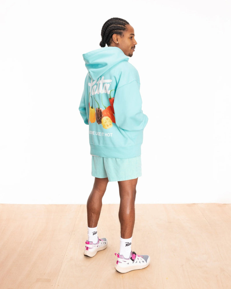 Patta Some Like It Hot Boxy Hooded Sweater (Blue Radiance) - Patta