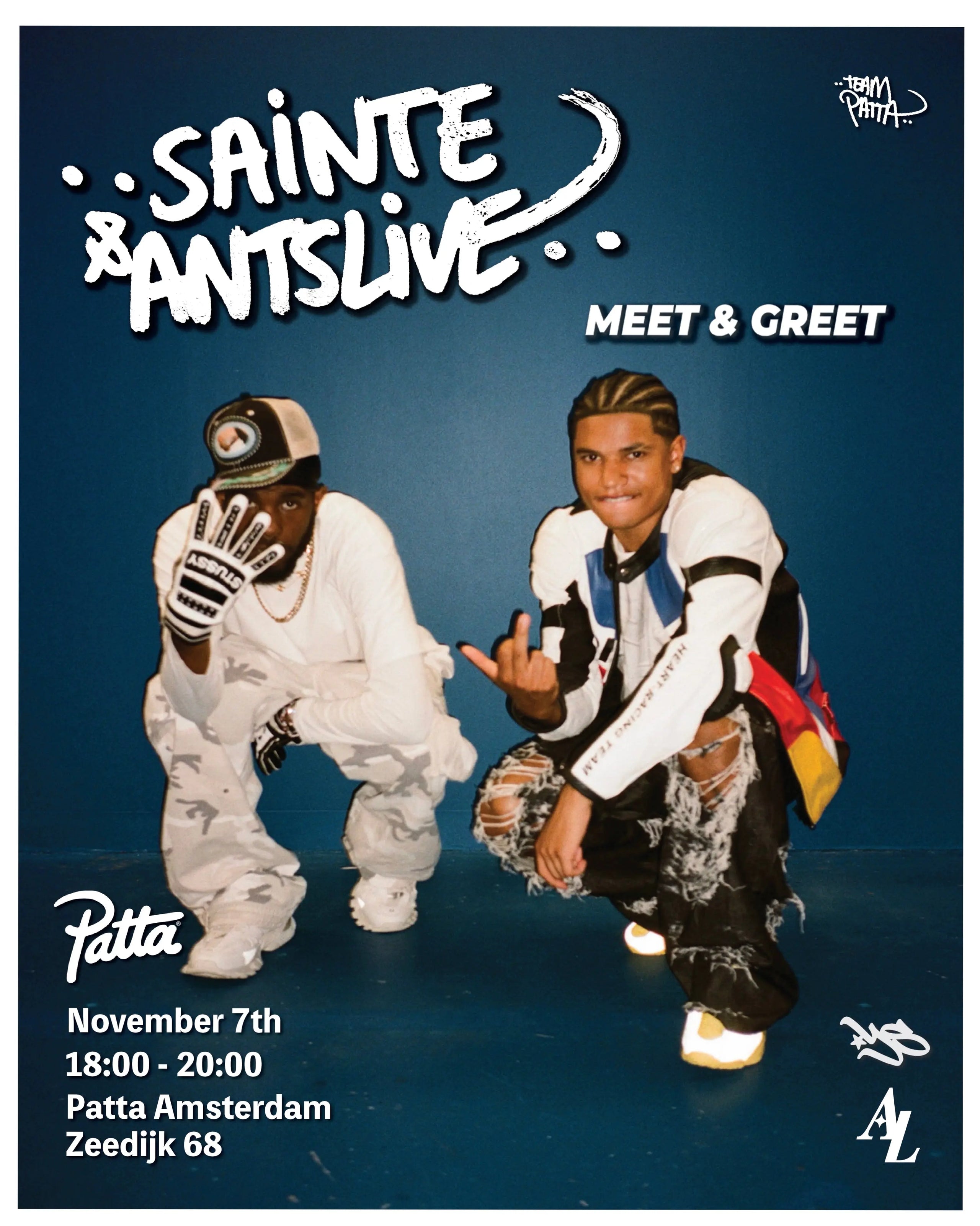 Ants & Sainté at Patta Amsterdam - Patta