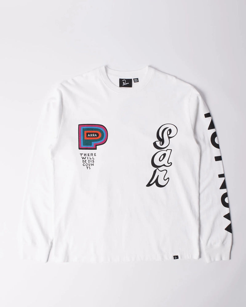 ByParra There Will Be Not Long Sleeve t-shirt(White) ByParra