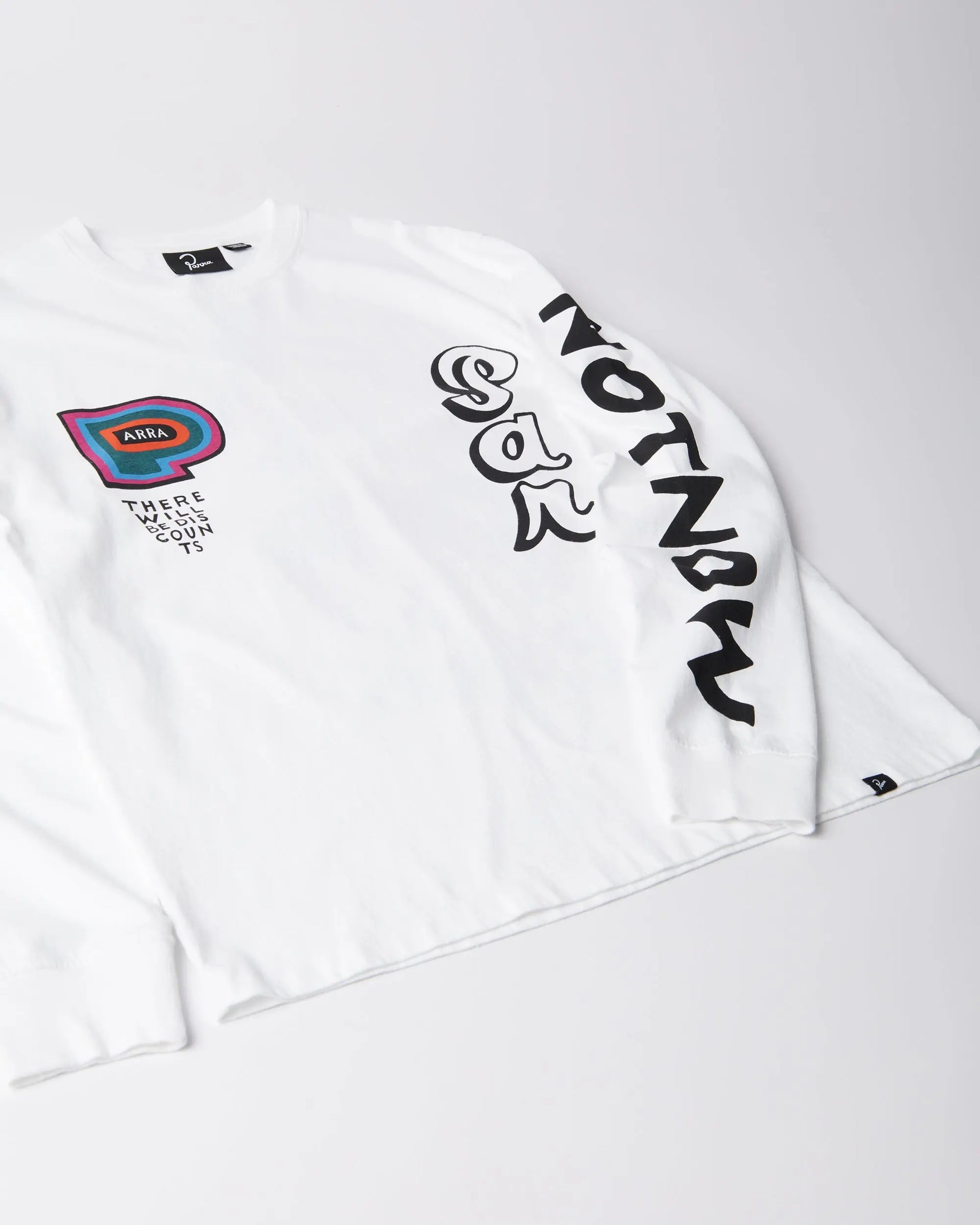 ByParra There Will Be Not Long Sleeve t-shirt(White) ByParra