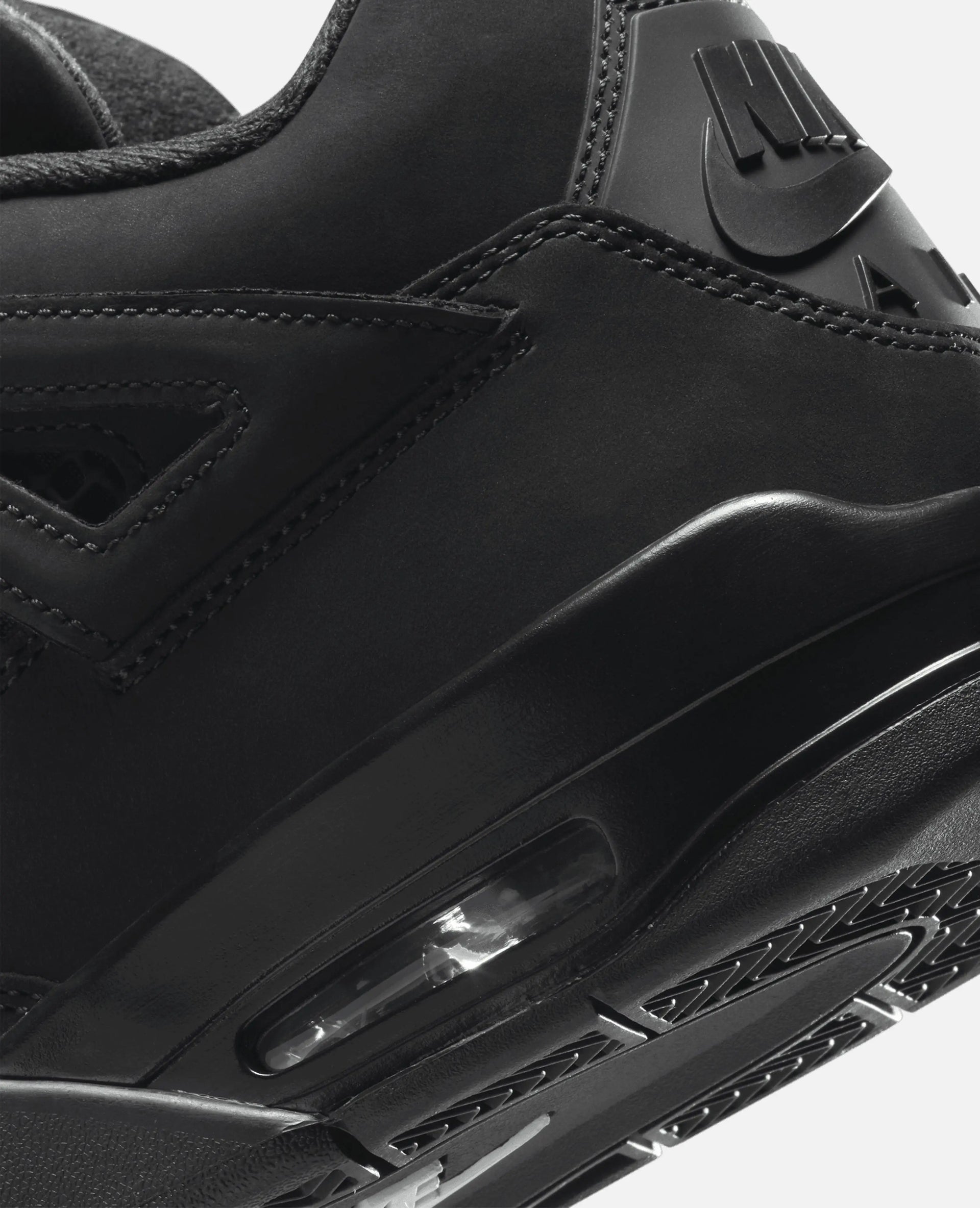 Nike Air Jordan 4 Retro (Black/Black-LT Graphite) Nike