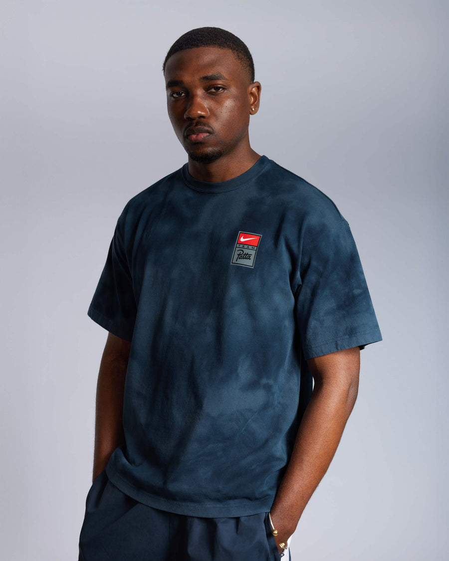 Patta x Nike NRG T-shirt GX Washed (Squadron Blue/Deep Ocean/Dark Obsidian)