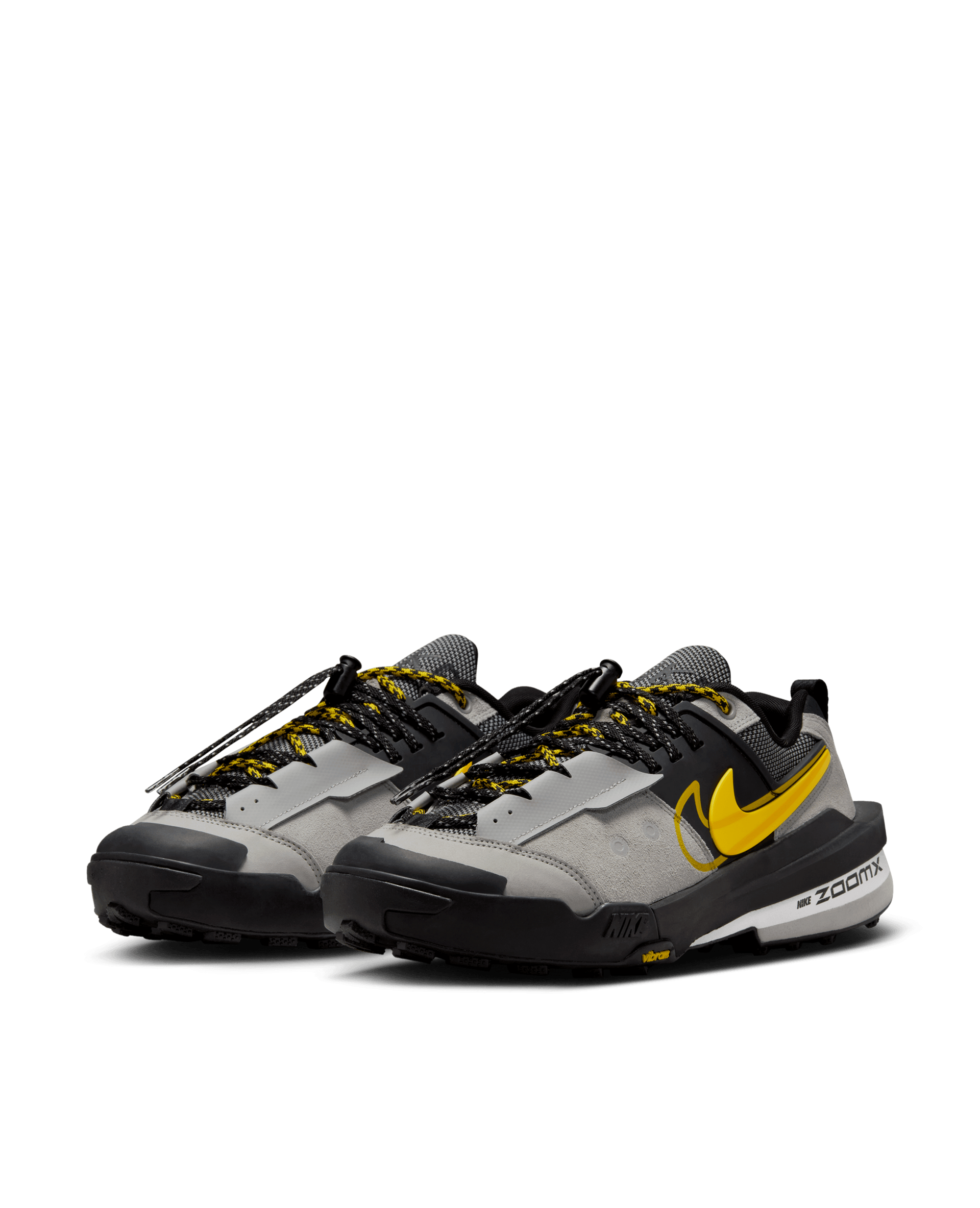 Nike Zegamadome x Sacai (Matte Silver/Tour Yellow-Black)