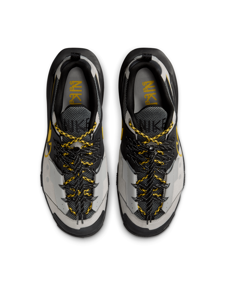 Nike Zegamadome x Sacai (Matte Silver/Tour Yellow-Black)