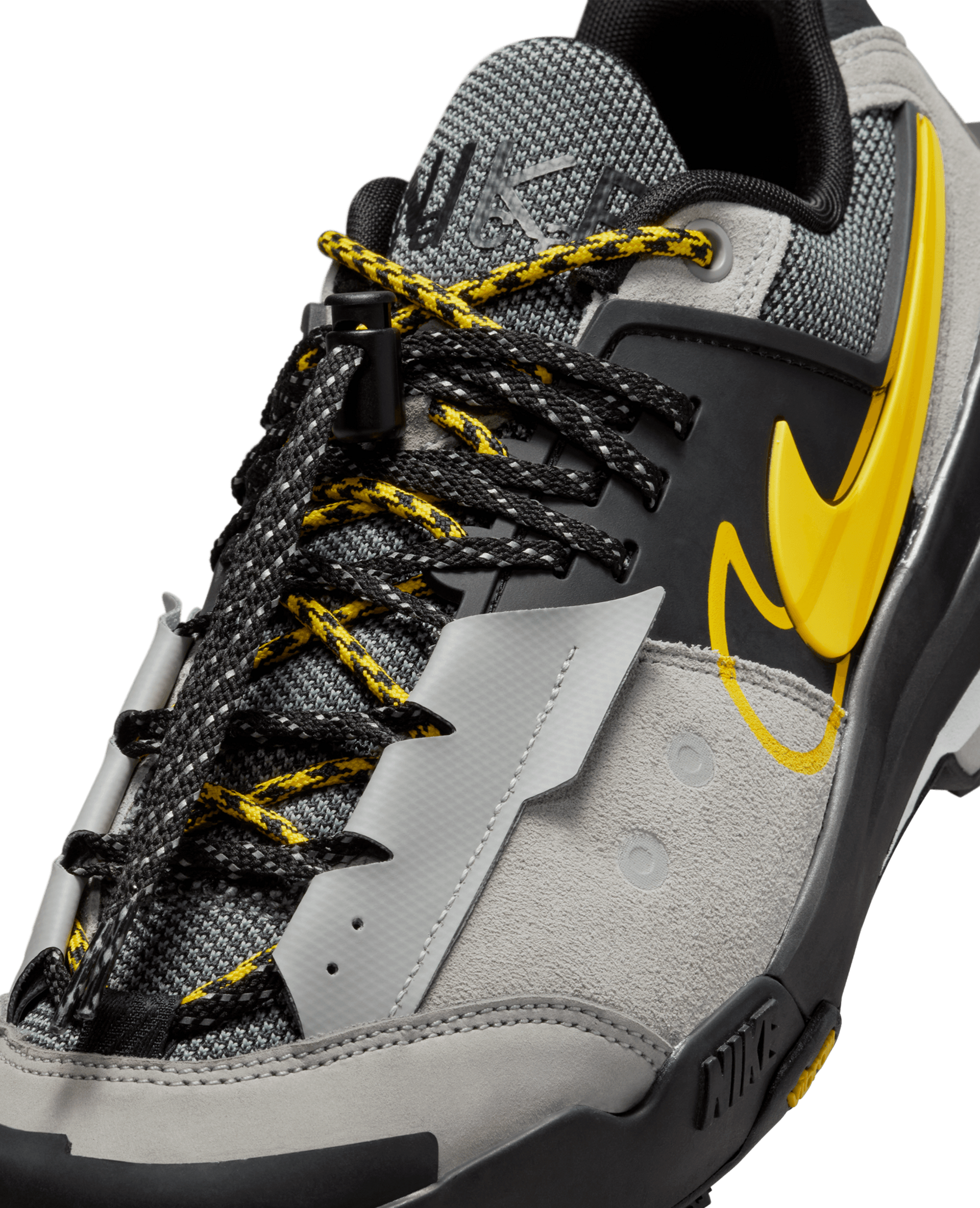 Nike Zegamadome x Sacai (Matte Silver/Tour Yellow-Black)