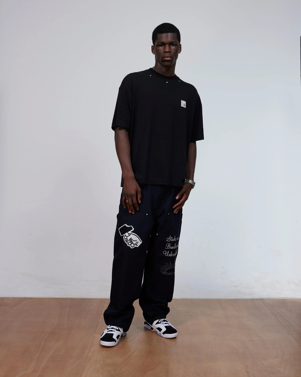 Patta x Carhartt Hartt And Soul T-shirt (Black) Patta x Carhartt