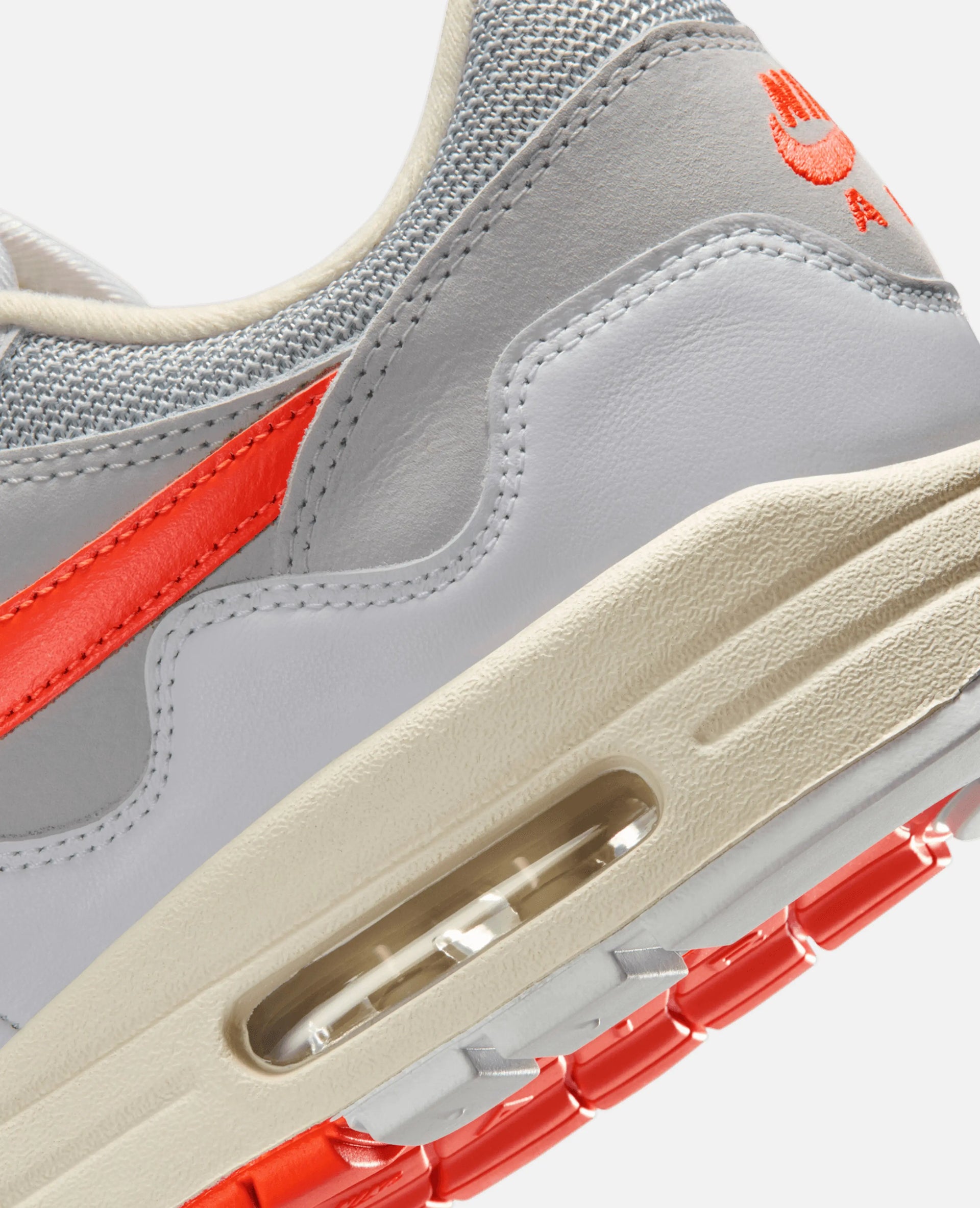Patta X Nike Air Max 1 (White/Hyper Crimson-Pure Platinum) Nike