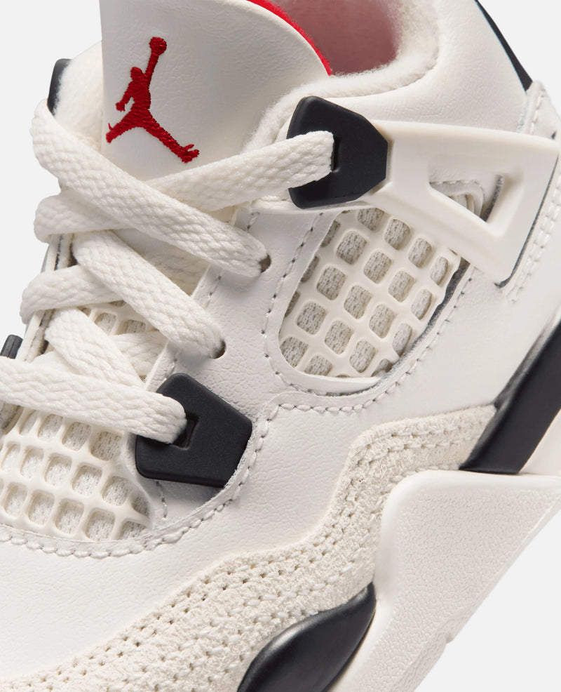 Air Jordan 4 Retro TD (WHITE/MED SOFT PINK-HALF BLUE) Jordan