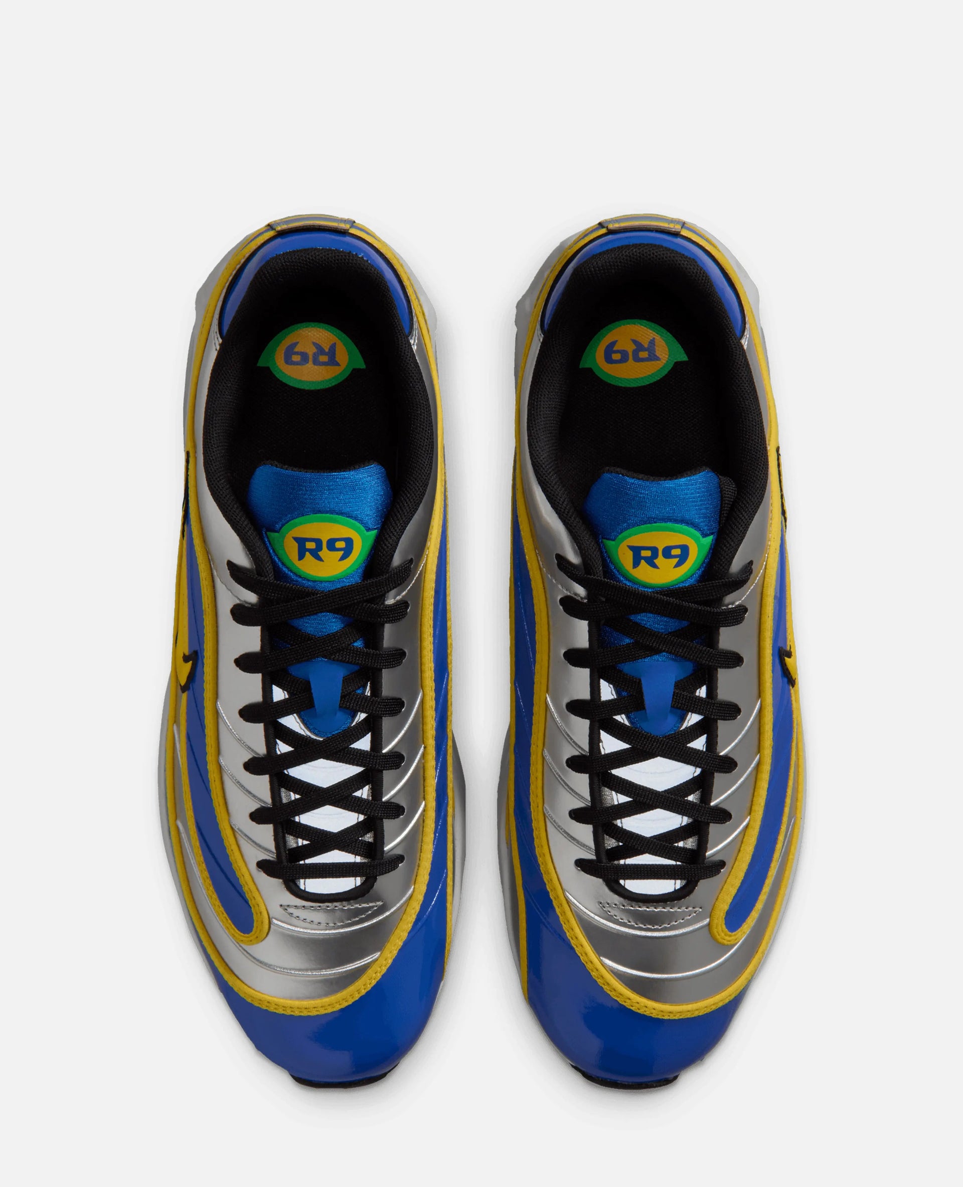 Nike Air Max Joga Bonito R9 (Metallic Silver/Varsity Maize-Varsity Royal-Black) Nike