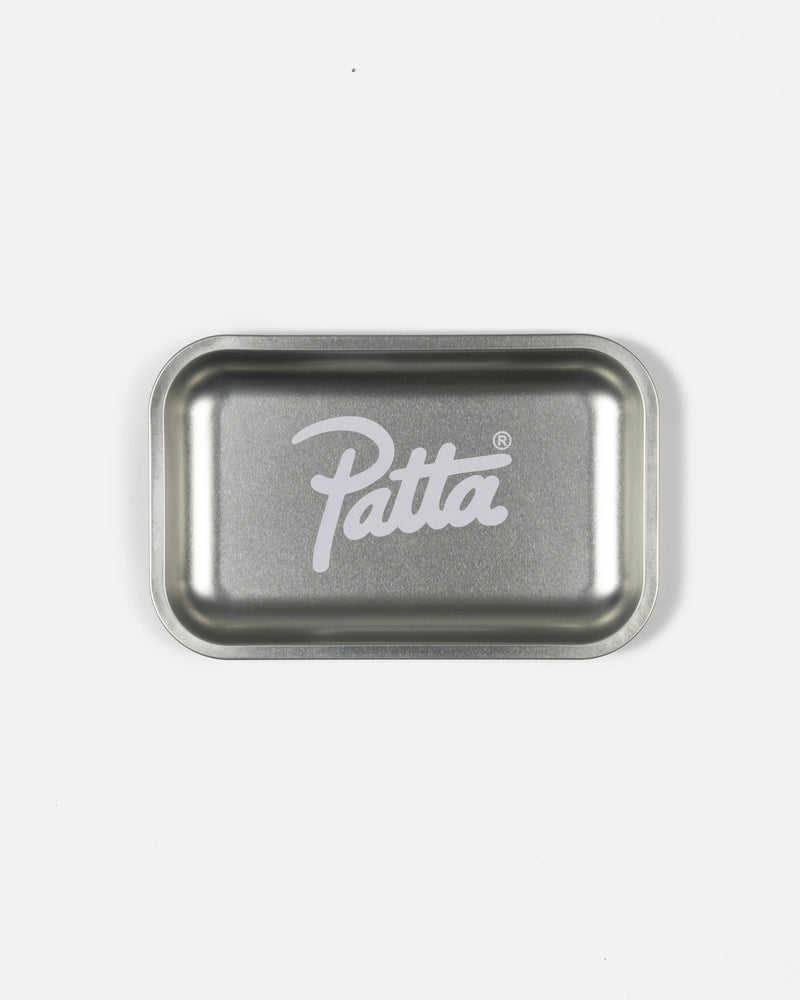 Team Patta Rose Rolling Tray (Silver) Patta