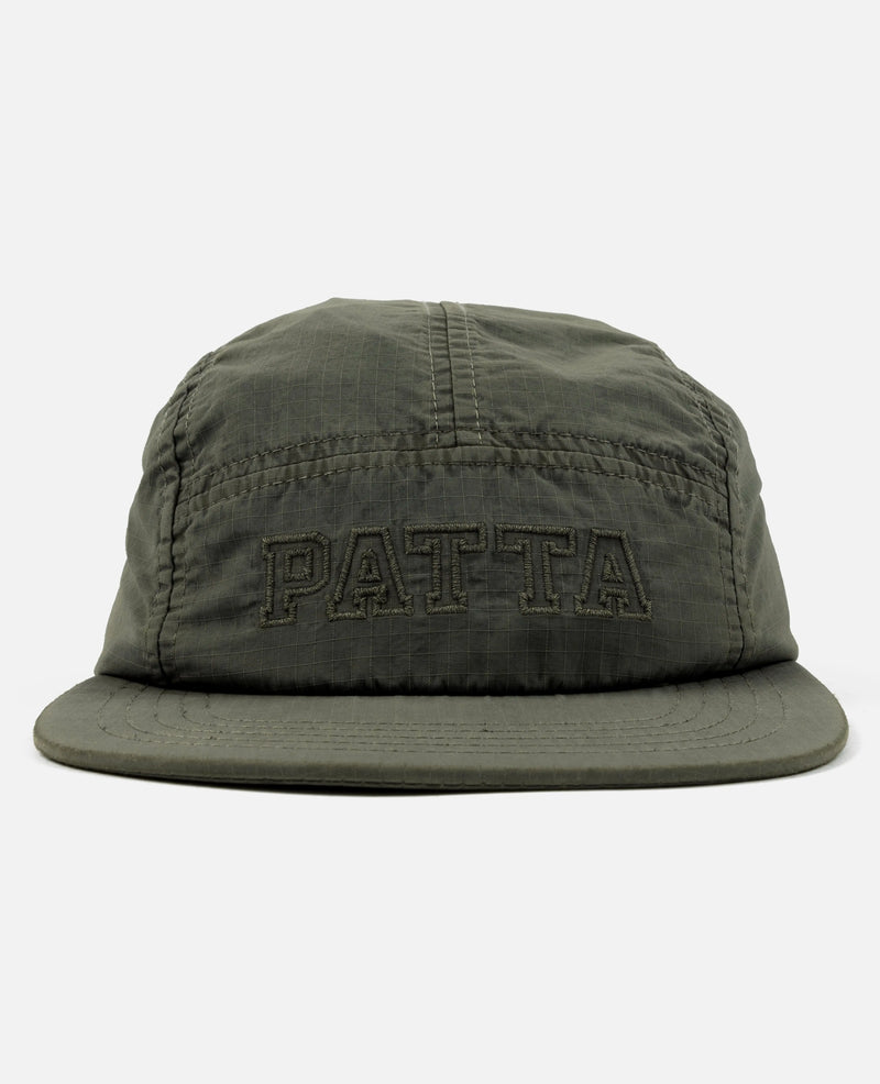 Patta Garment Dye Nylon 5-Panel Cap (Beetle) Patta