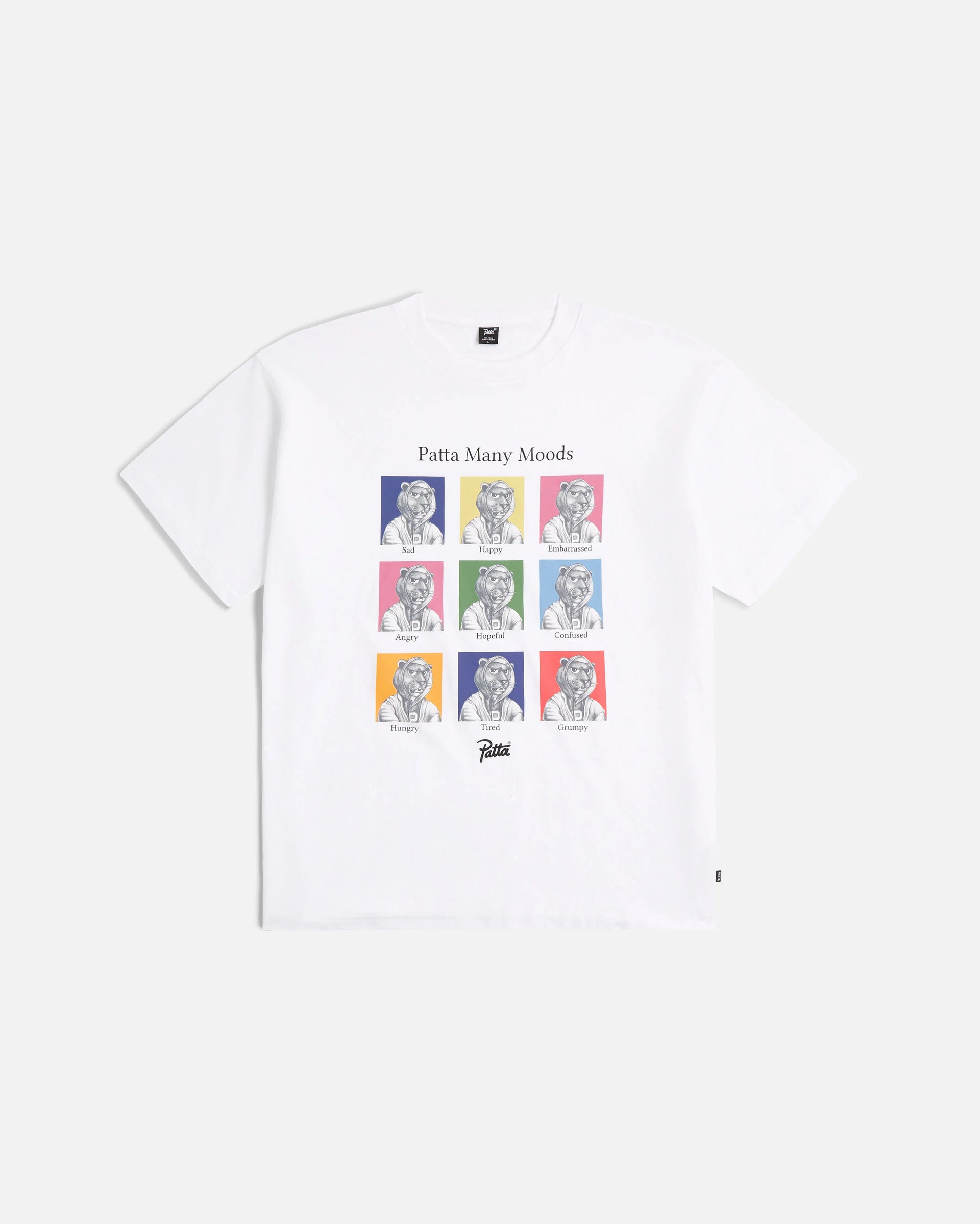 Patta Many Moods T-Shirt (White) Patta