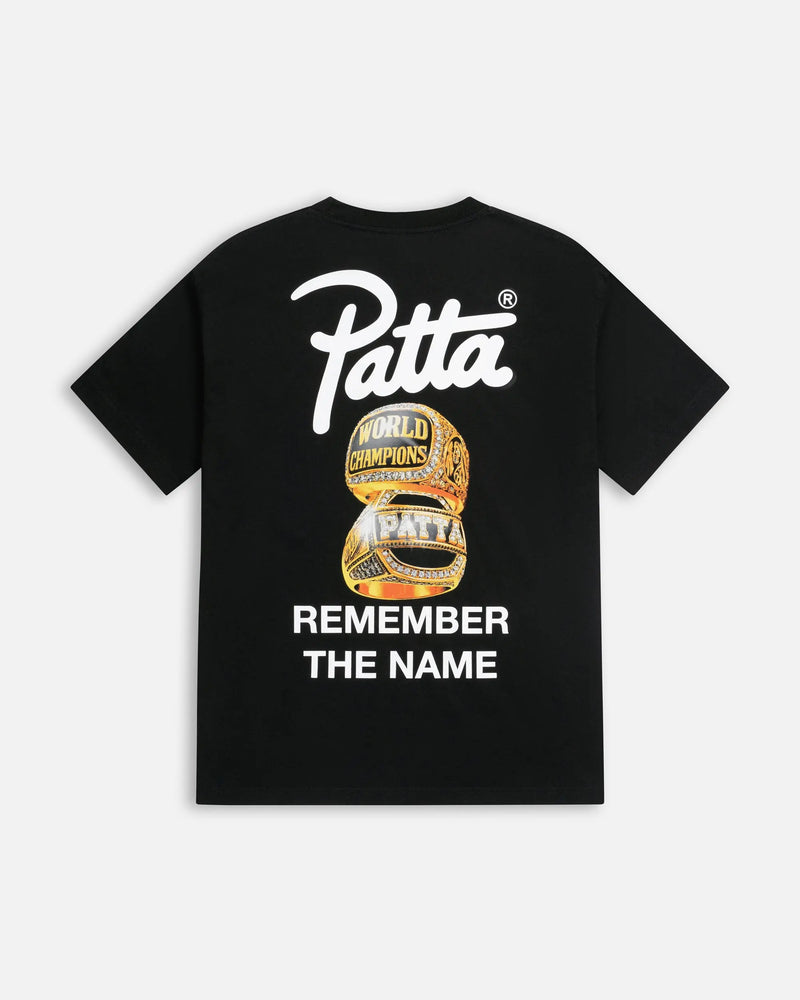 Patta Championship T-Shirt (Black) Patta