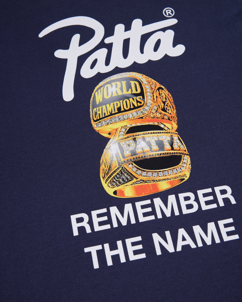 Patta Kids Championship T-Shirt (Black Iris) Patta
