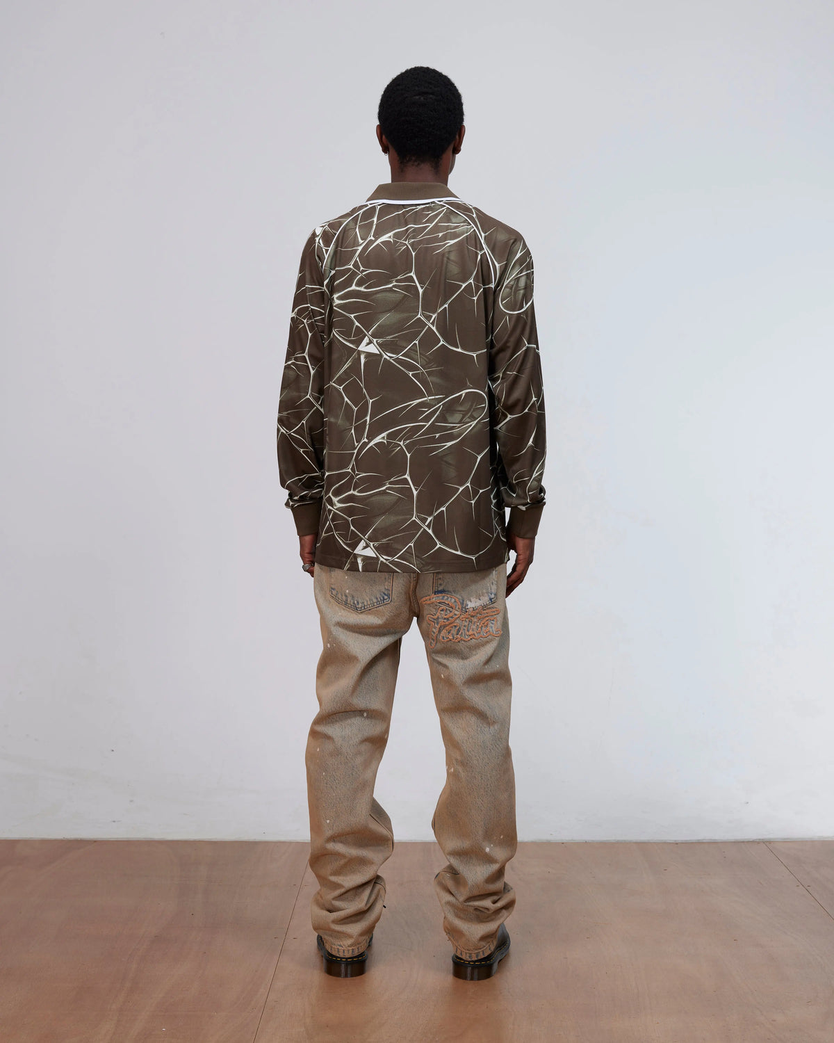Patta Thorns Longsleeve Football Jersey (Major Brown) Patta
