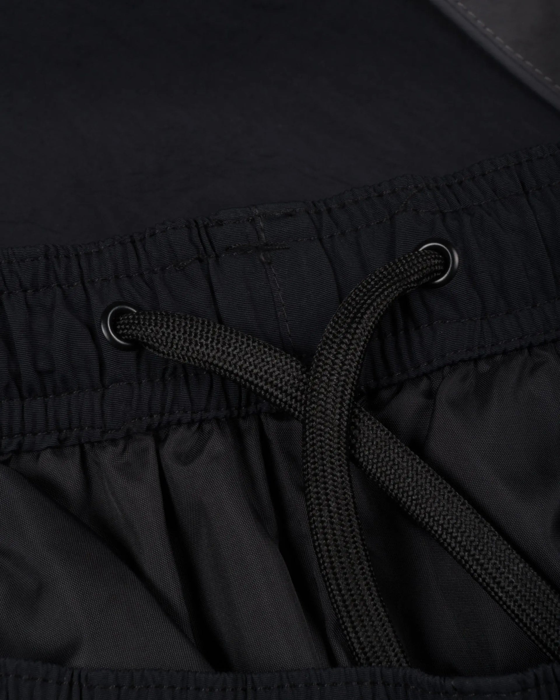 Patta Panelled Oversized Track Pants (Black) Patta