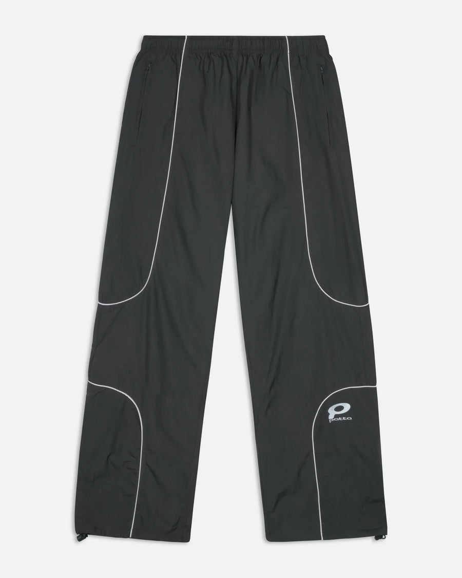 Patta Piping Track Pants (Grey Pinstripe) Patta