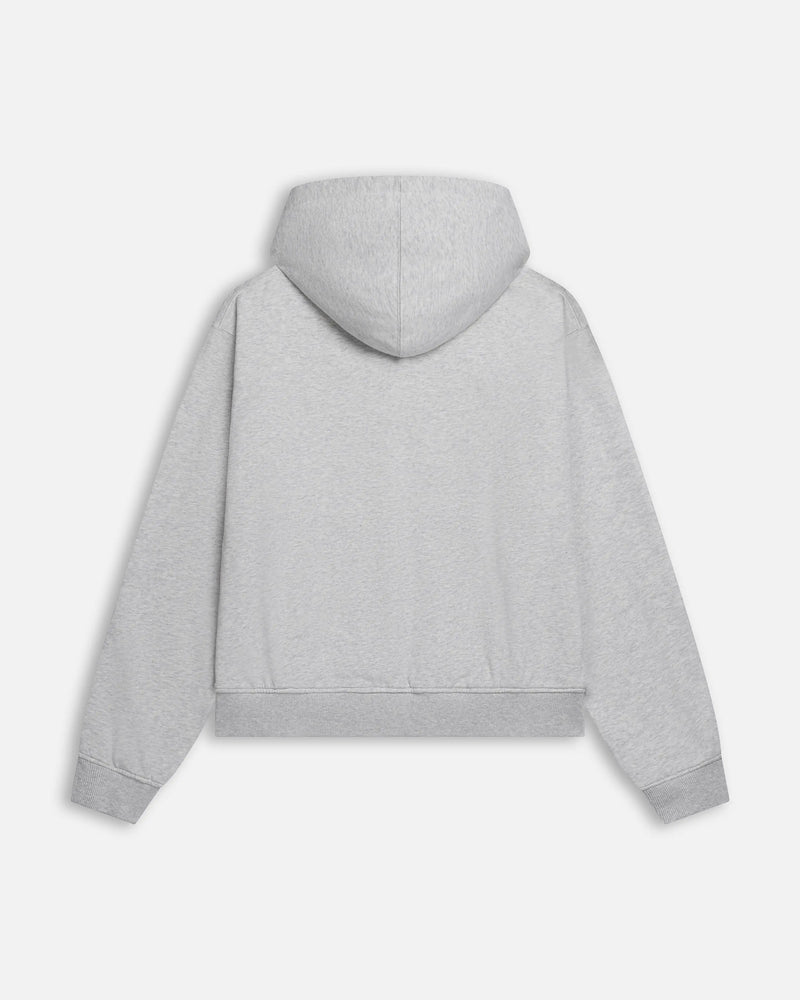 Patta Waffle Reversible Zip Up Hooded Sweater (Grey heather) Patta