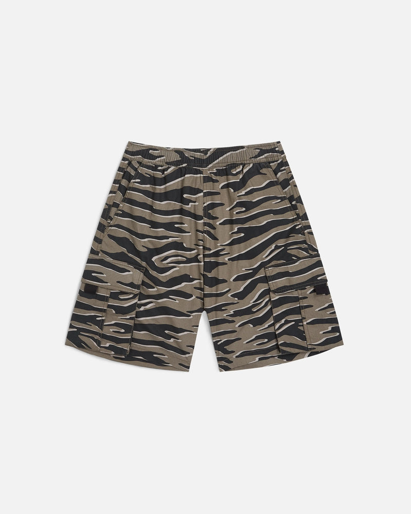 Patta Tiger Stripe Camo Cargo Ripstop Shorts (Multi) Patta