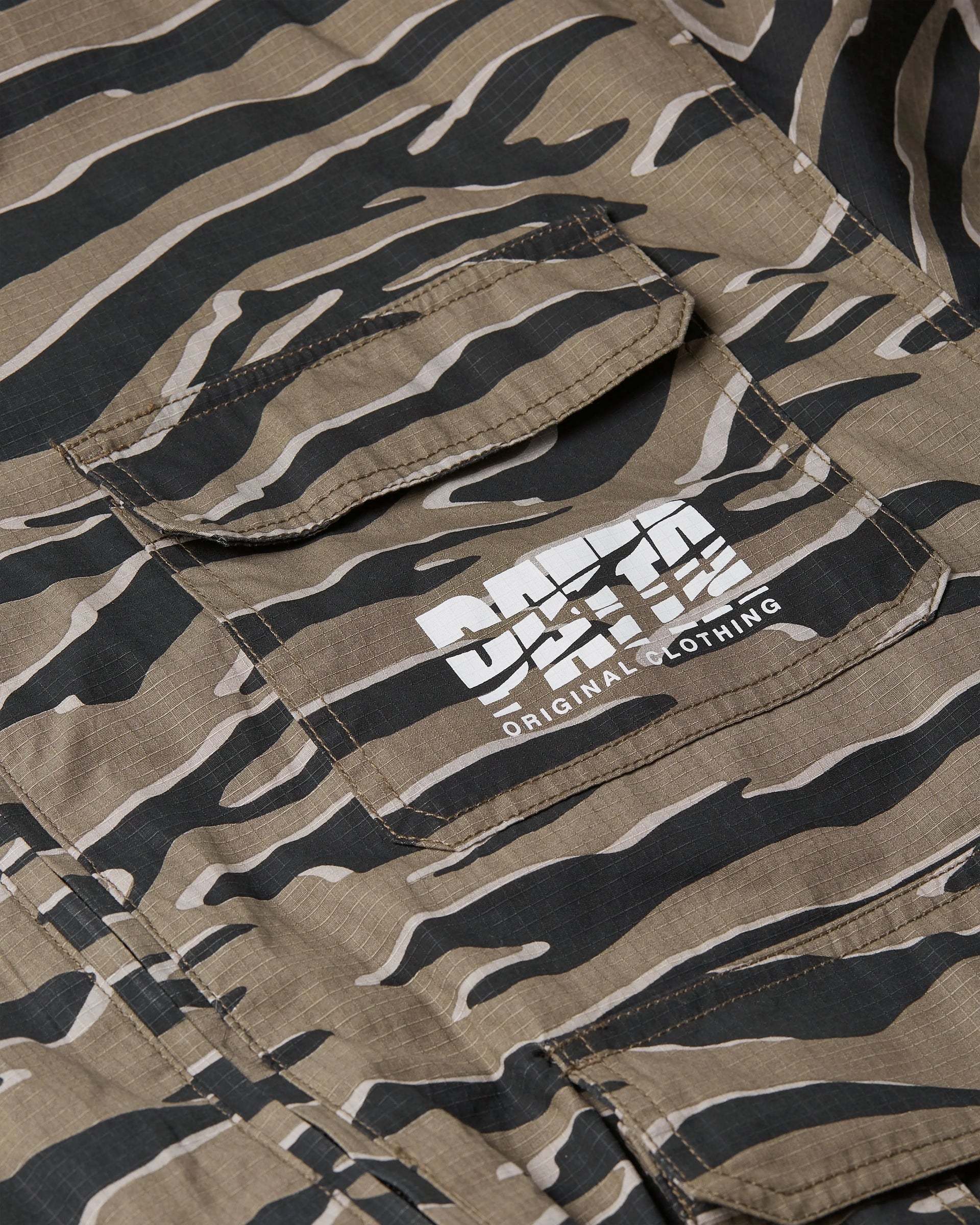 Patta Tiger Stripe Camo Ripstop Jacket (Multi) Patta