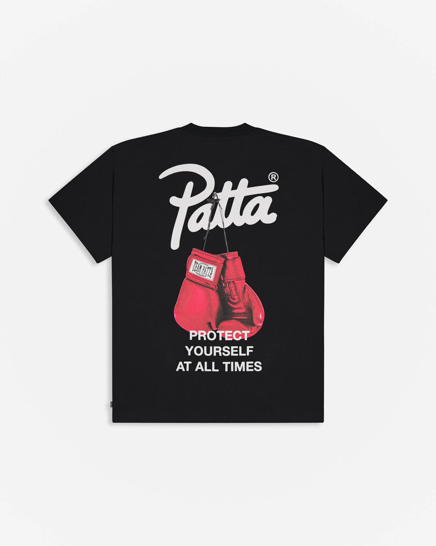 Patta Protect Yourself T-Shirt (Black) Patta