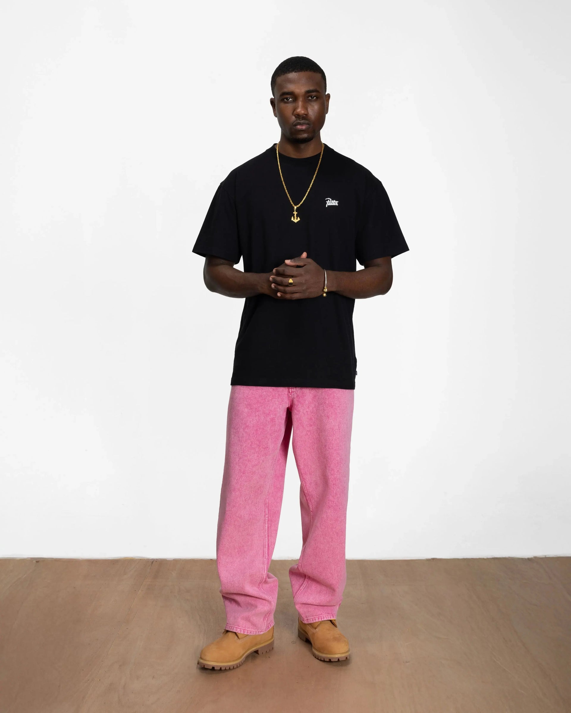 Patta Croco T-shirt (Black) Patta