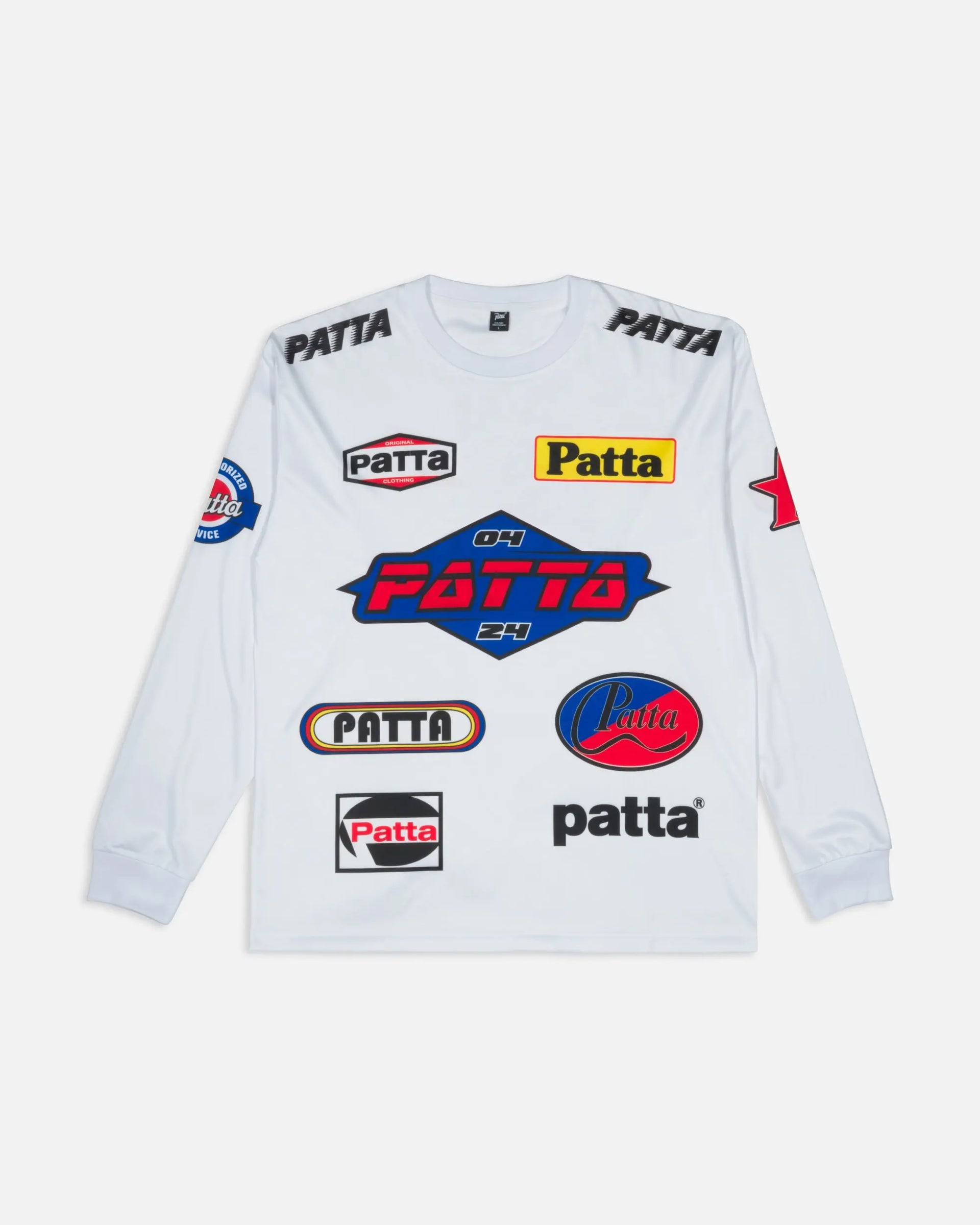Patta Sponsor Jersey (White) Patta