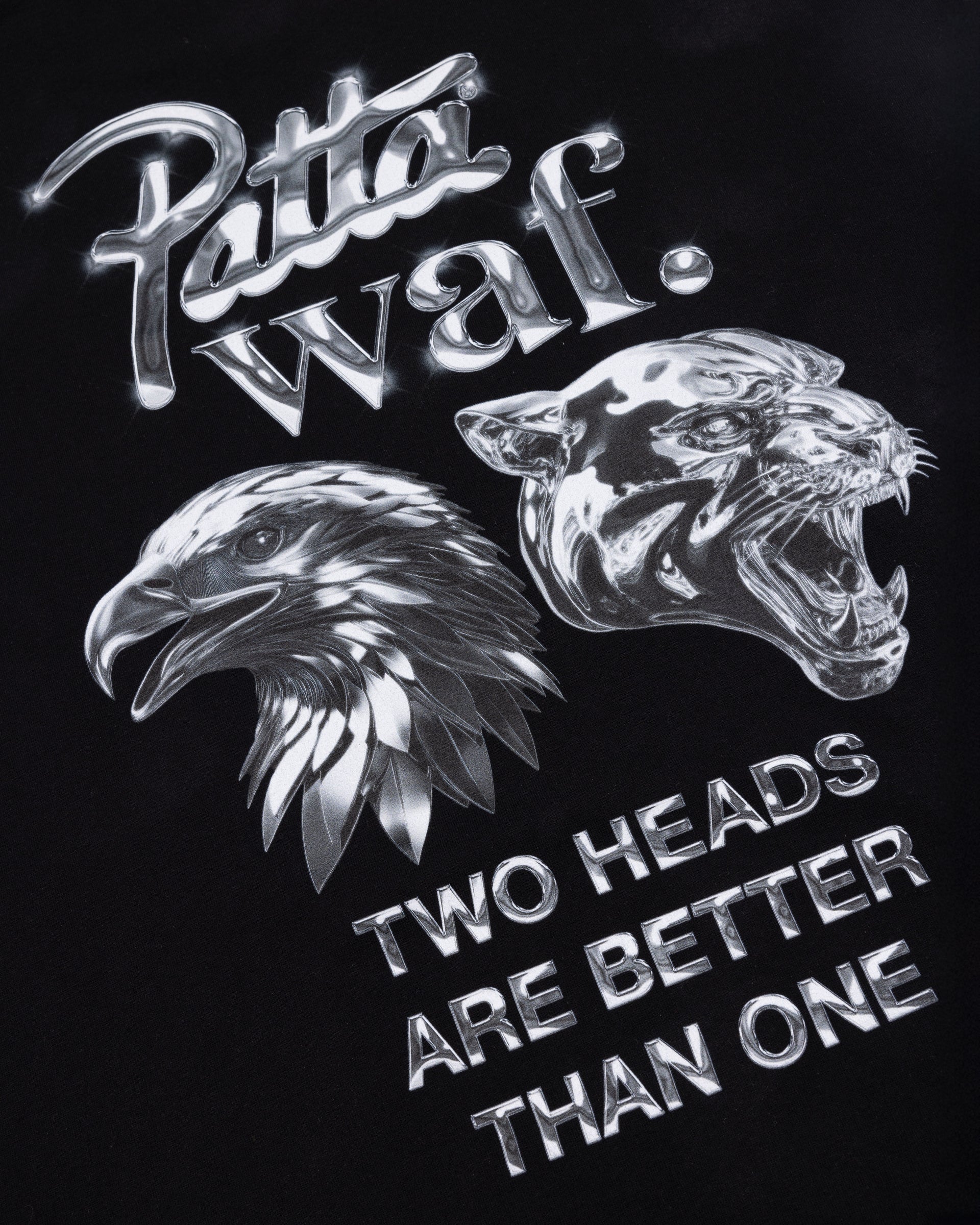 Patta x waf. Homecoming 2025 T-Shirt (Black)