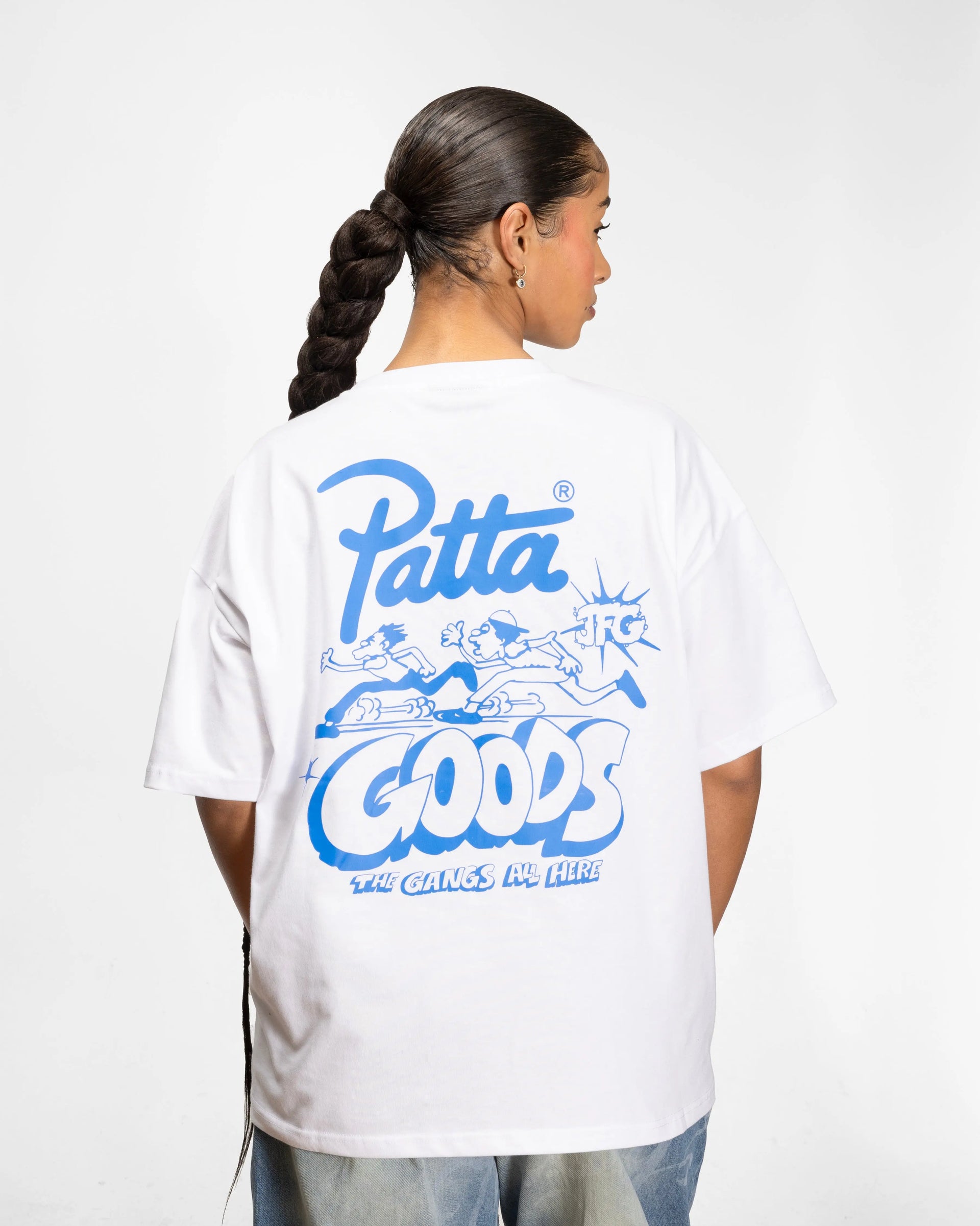 Patta x Joe Freshgoods Gangs All Here T-Shirt (White) Patta x JFG