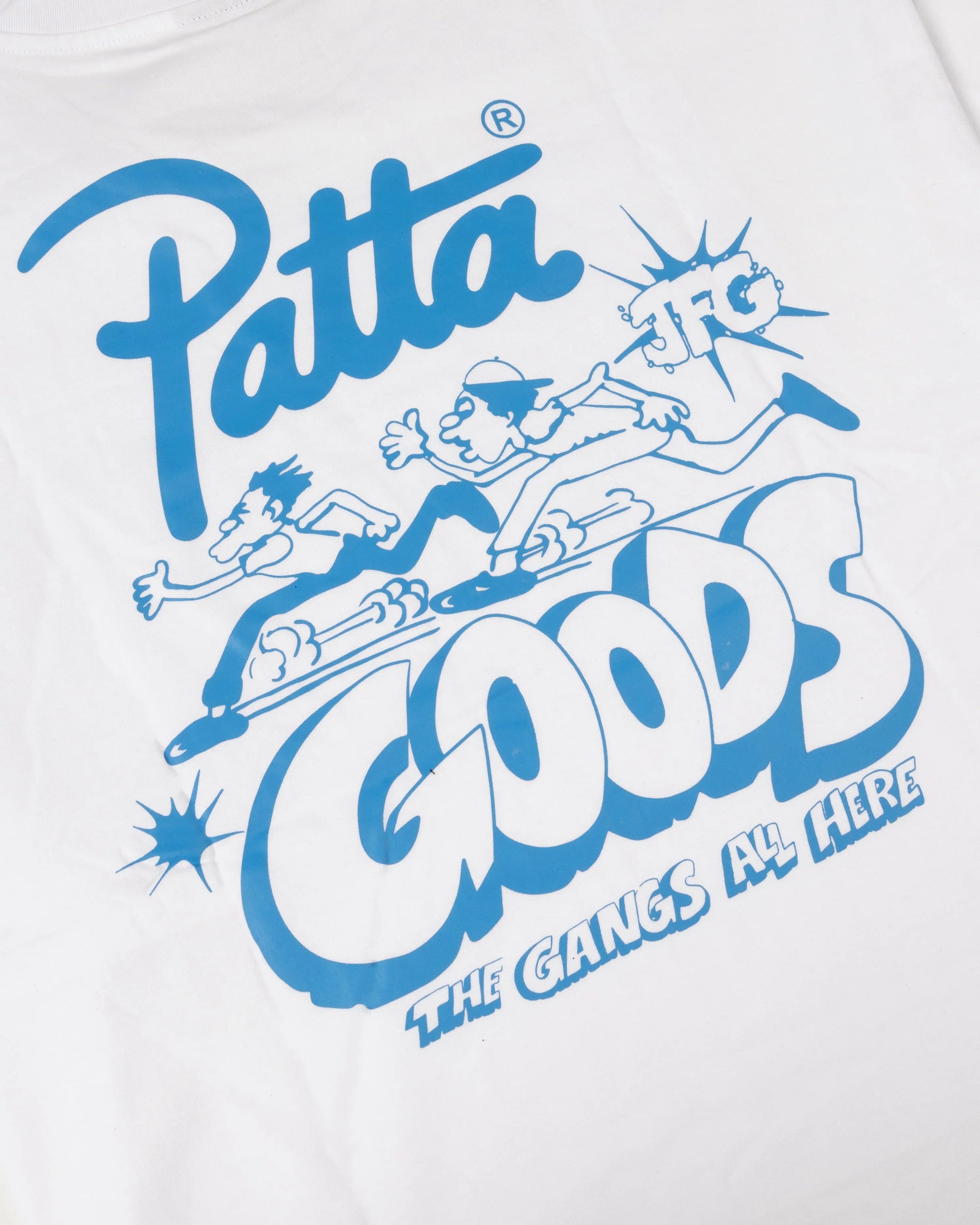 Patta x Joe Freshgoods Gangs All Here T-Shirt (White) Patta