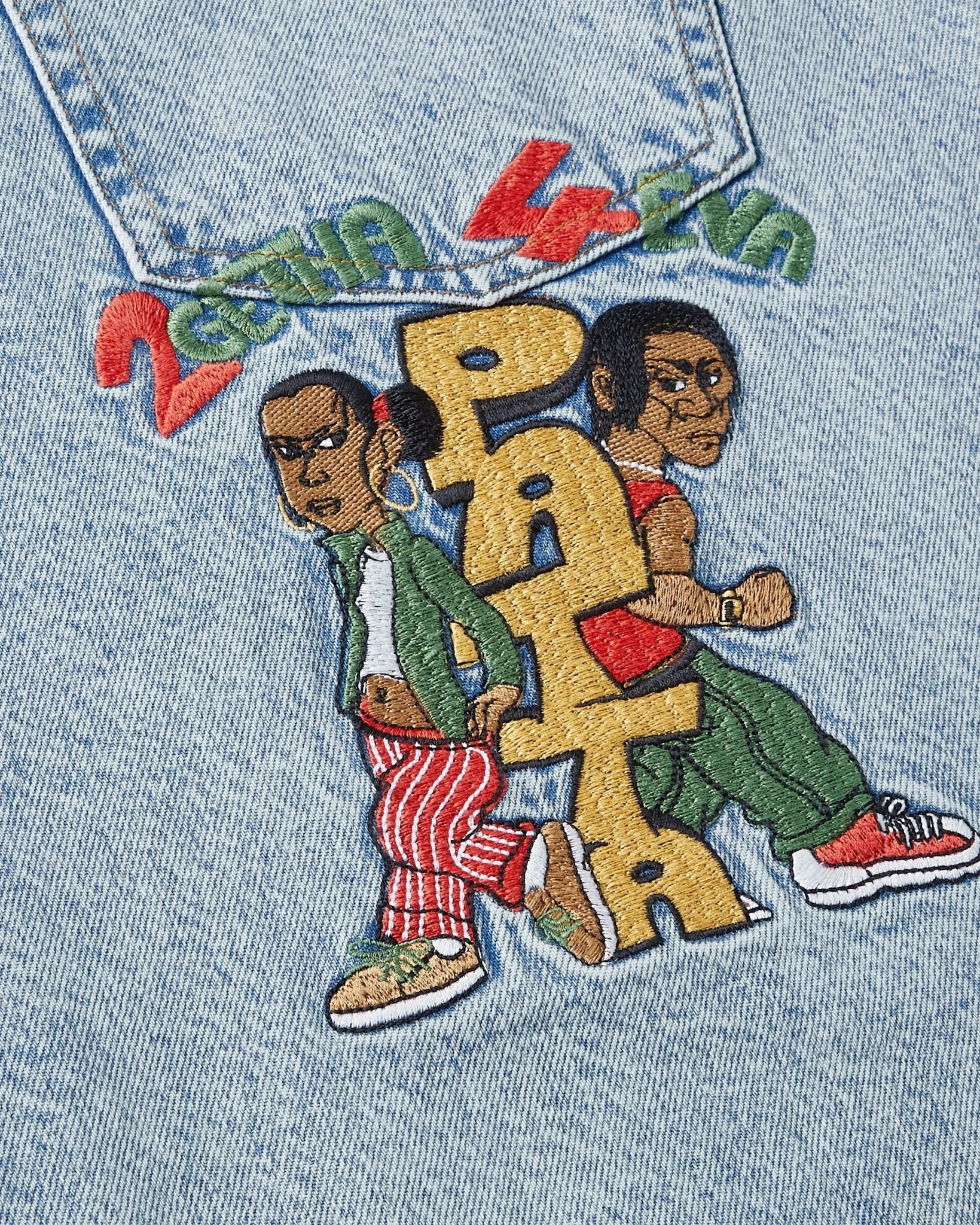 Patta 2Getha4Eva Denim Pants (Light Blue Denim) - Patta