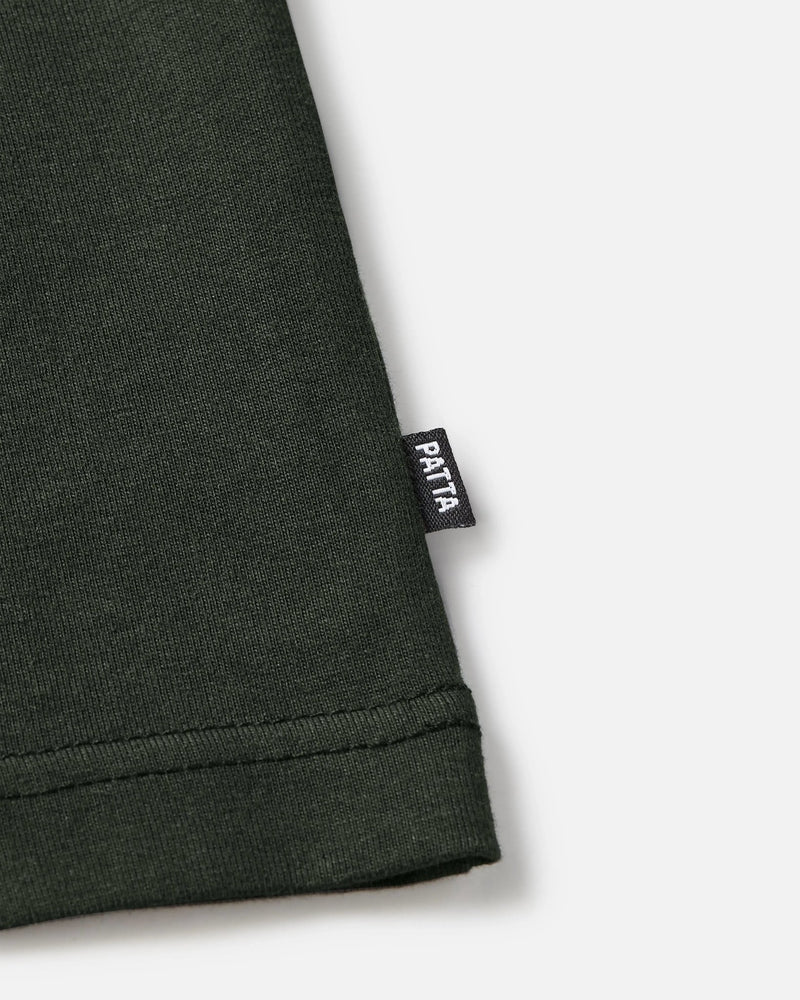 Patta Black Gold Sun T-Shirt (Pirate Black) - Patta