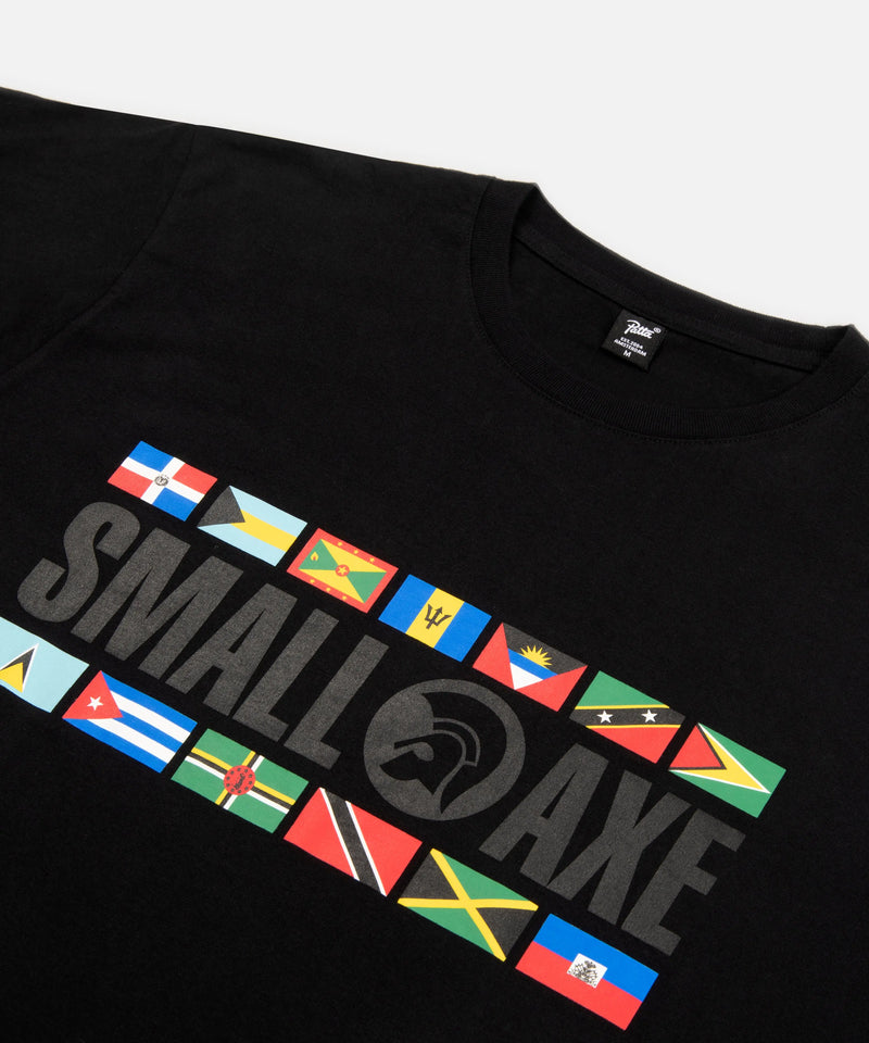 Patta x Small Axe Flag T-Shirt (Black) Patta